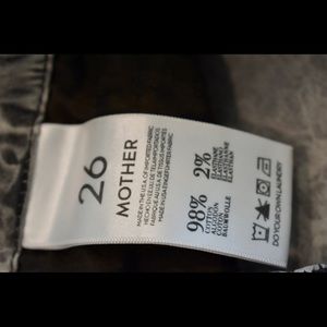 Tiedye Size 26 MOTHER Jeans